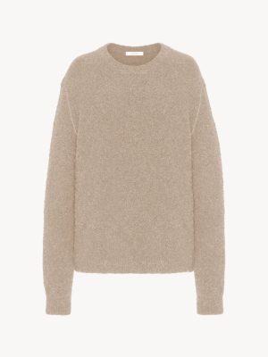 Leorina Sweater in Cashmere. Alpaca and Silk