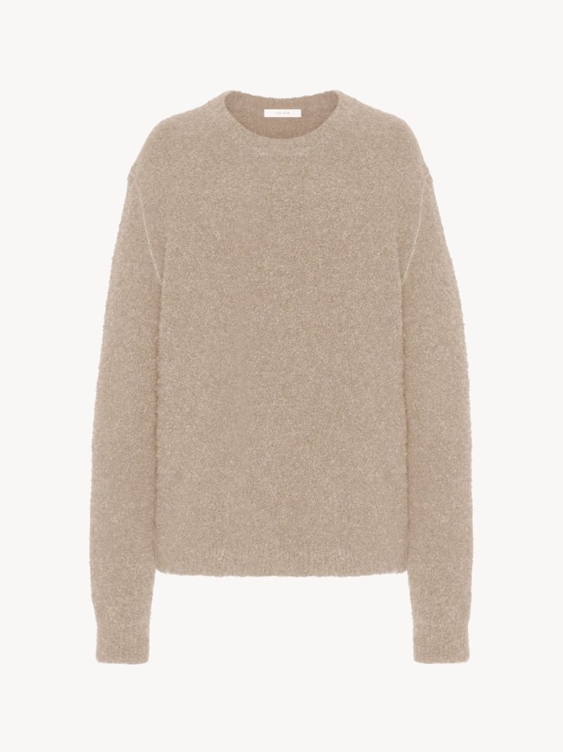 Leorina Sweater in Cashmere. Alpaca and Silk