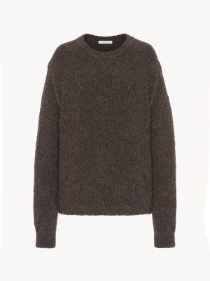 Leorina Sweater in Cashmere. Alpaca and Silk