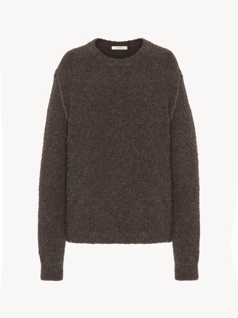 Leorina Sweater in Cashmere. Alpaca and Silk