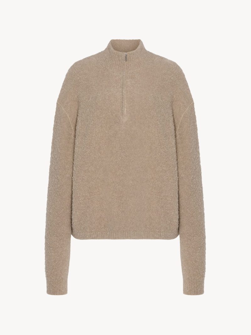 Lethara Sweater in Cashmere. Alpaca and Silk