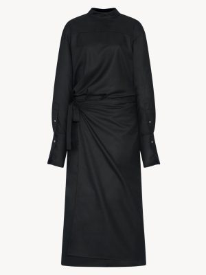 Thalassa Dress in Virgin Wool