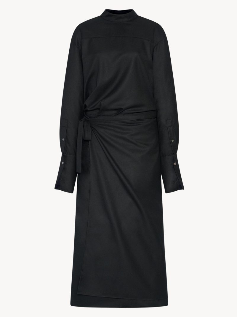 Thalassa Dress in Virgin Wool