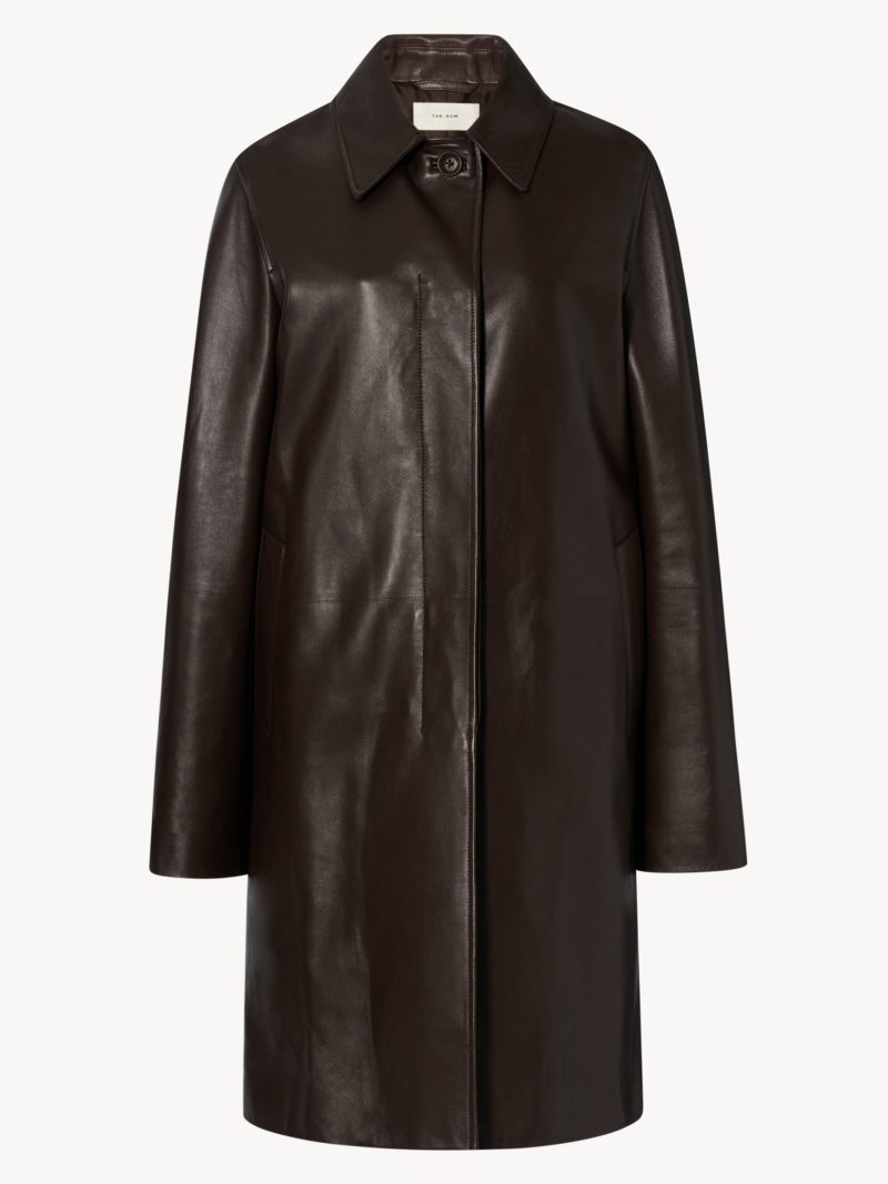 Gracia Coat in Leather