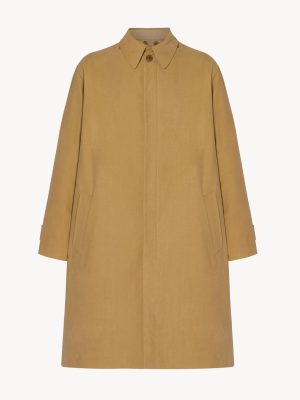 Parmas Coat in Cotton and Cashmere