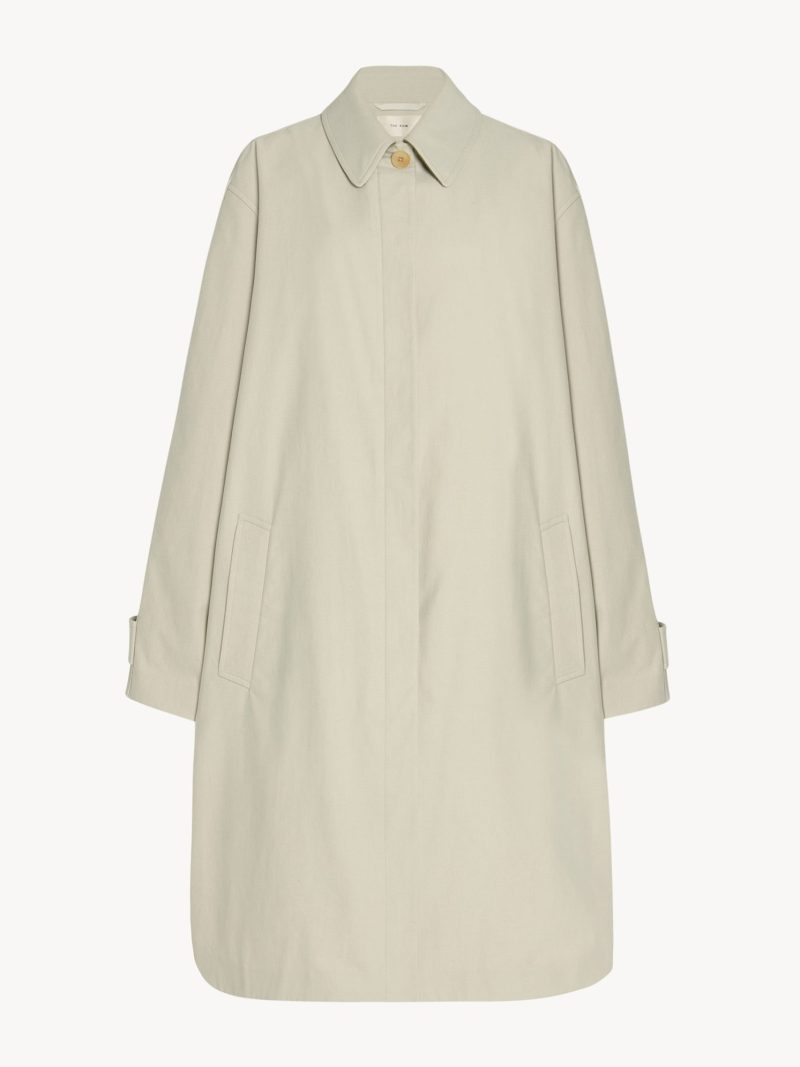 Pluma Coat in Cotton and Cashmere