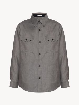 Dashiell Shirt in Virgin Wool