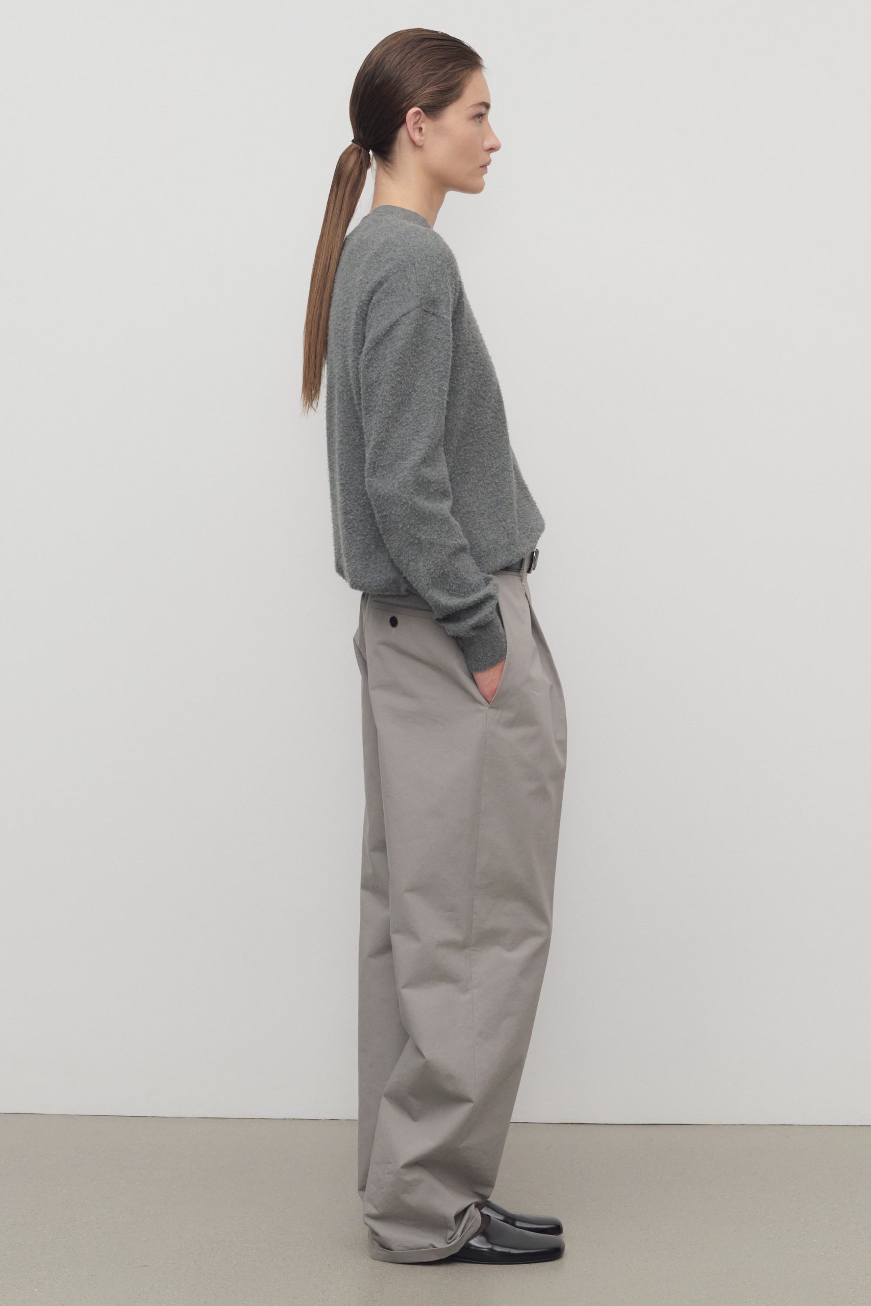 Neriah Pant in Cotton and Silk - Image 4