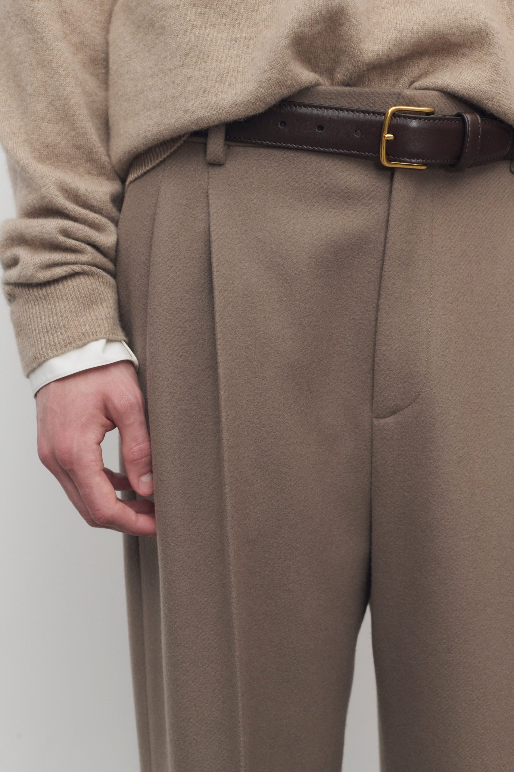 Oberyn Pant in Virgin Wool and Cashmere - Image 6
