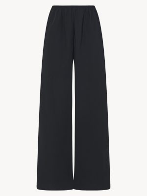 Gala Pants in Viscose and Virgin Wool