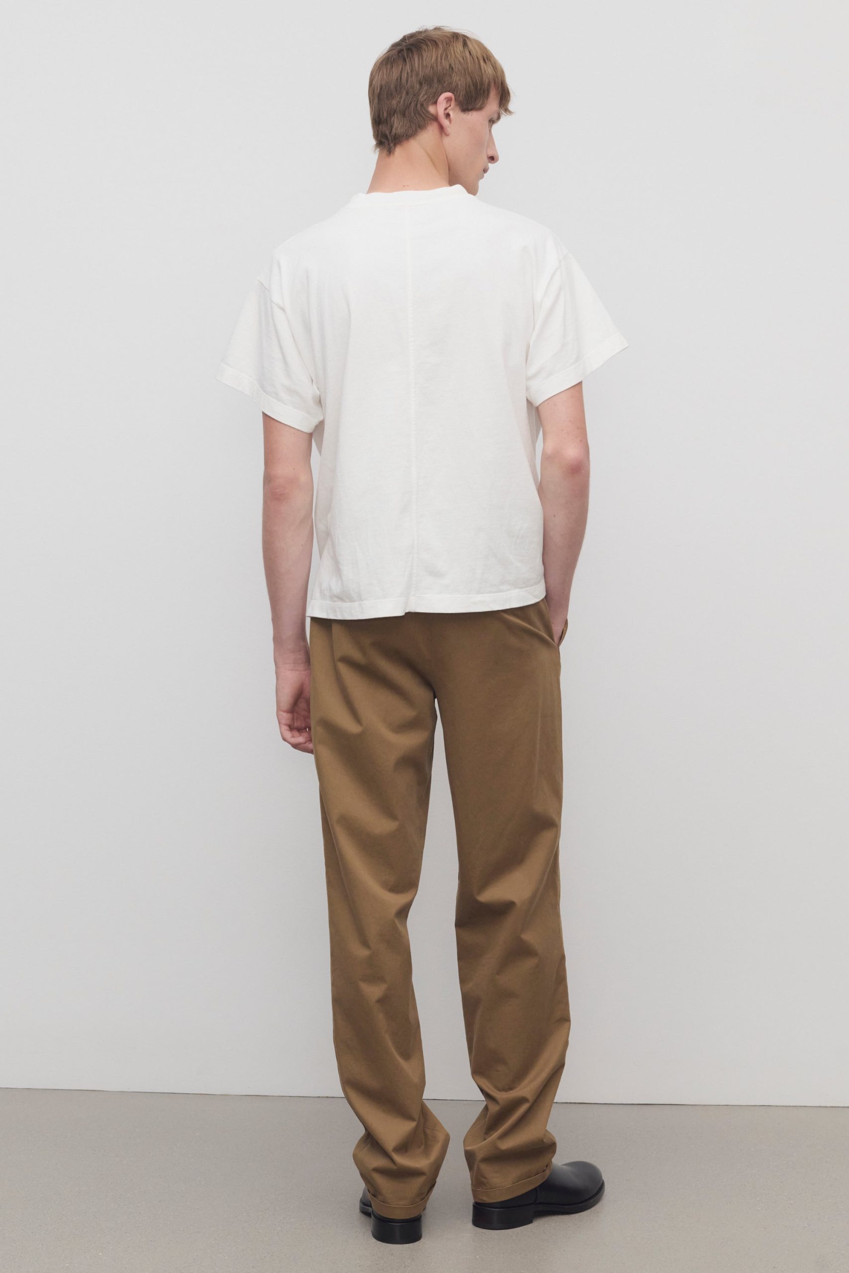 Belamy Pant in Cotton and Cashmere - Image 5