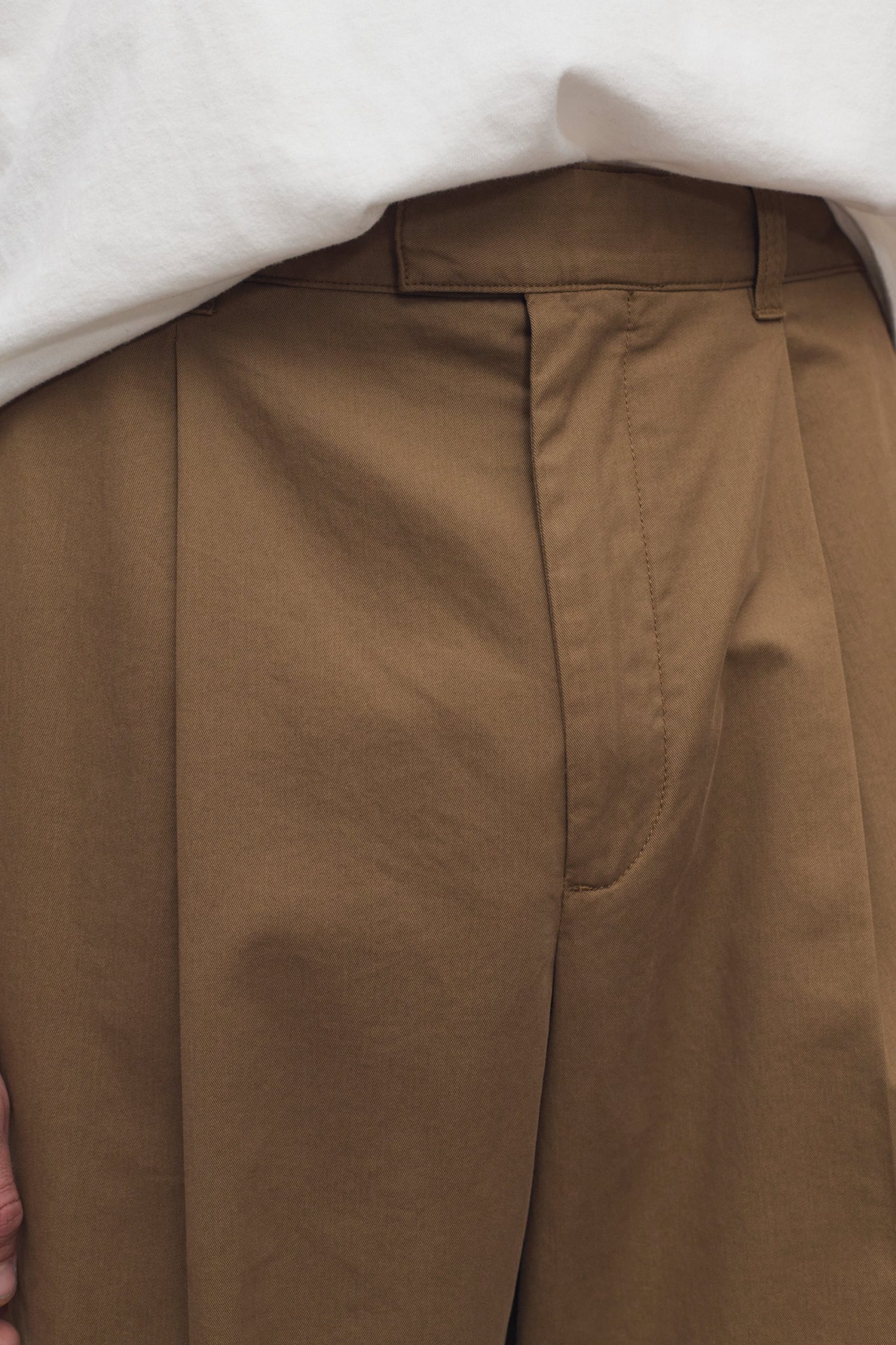 Belamy Pant in Cotton and Cashmere - Image 6