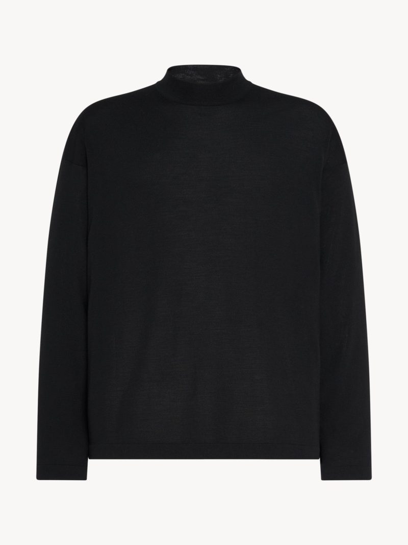 Delsie Mock Neck in Wool