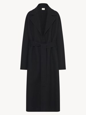 Malika Coat in Wool and Cashmere