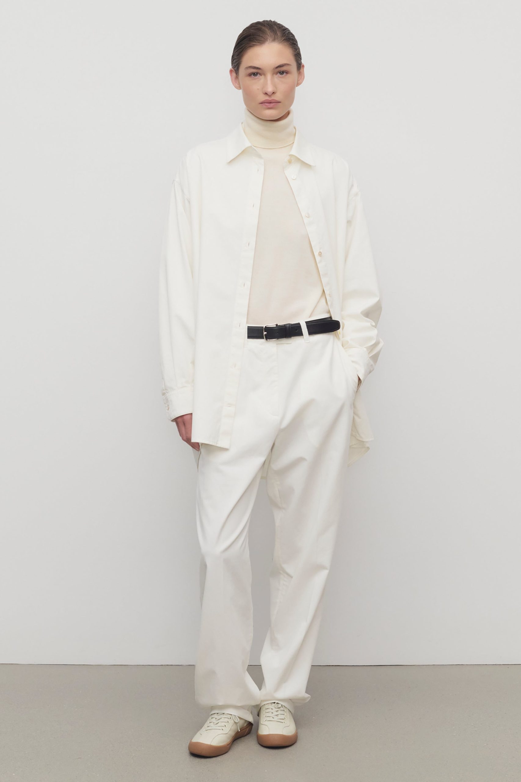 Neriah Pant in Cotton and Cashmere - Image 3