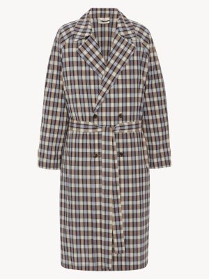 Delancy Coat in Silk and Cotton