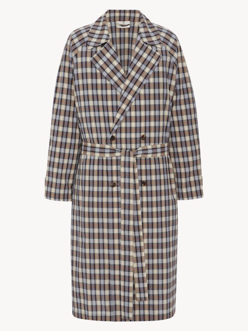 Delancy Coat in Silk and Cotton