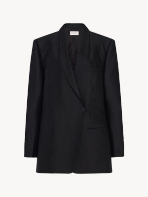 Deon Jacket in Wool and Silk