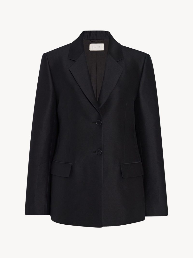 Harlee Jacket in Wool and Silk