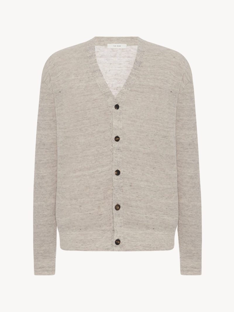 Leopold Cardigan in Cotton and Linen