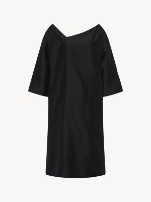 Miki Dress in Cotton and Silk
