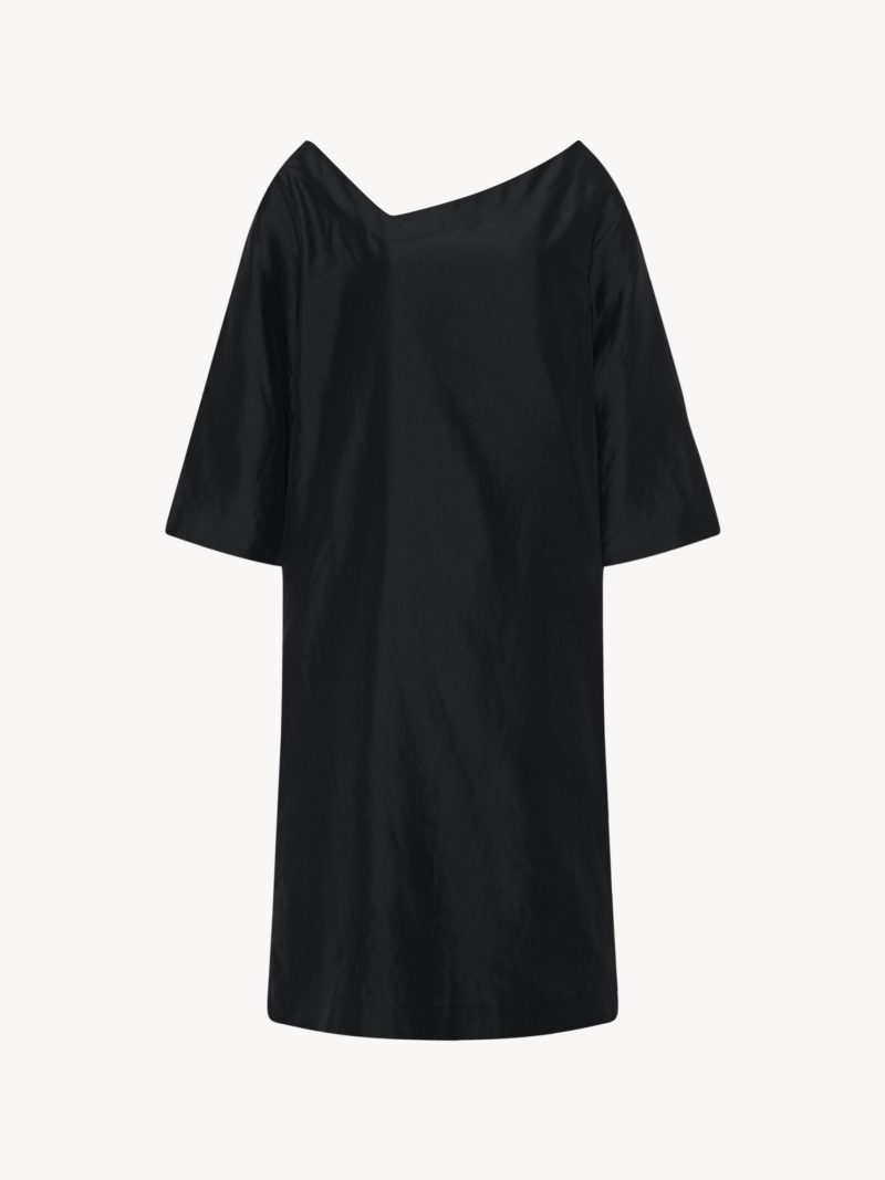 Miki Dress in Cotton and Silk