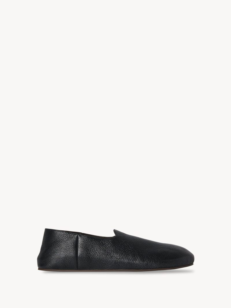 Hugh Slip On Shoe in Leather