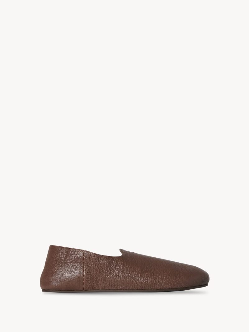 Hugh Slip On Shoe in Leather