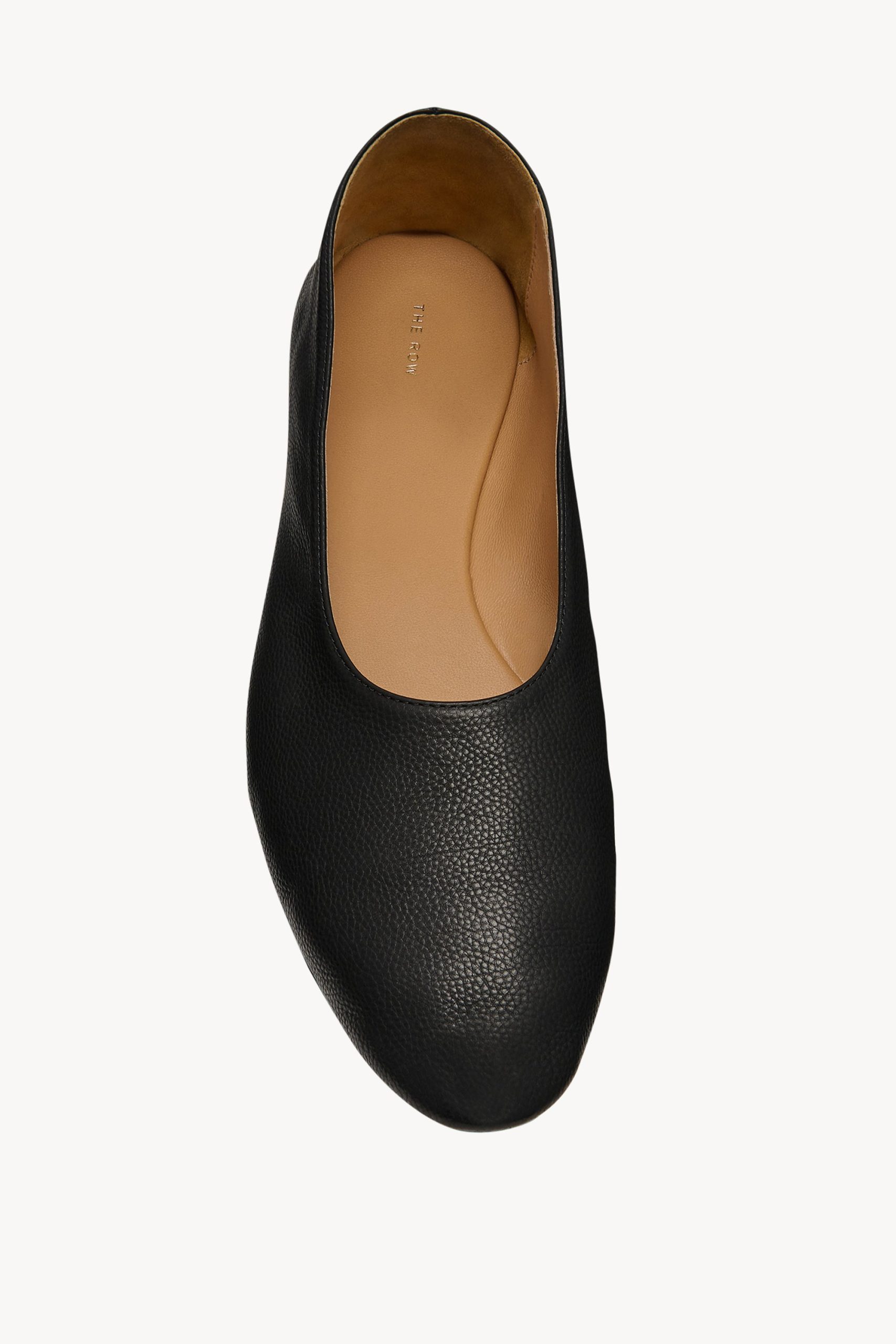 Awar Flat Shoe in Leather - Image 3