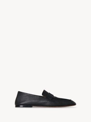 Square Loafer in Leather