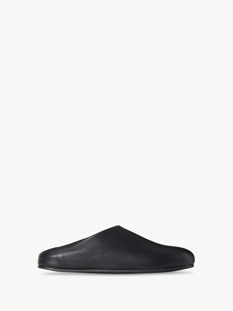 Hudson Slide in Leather