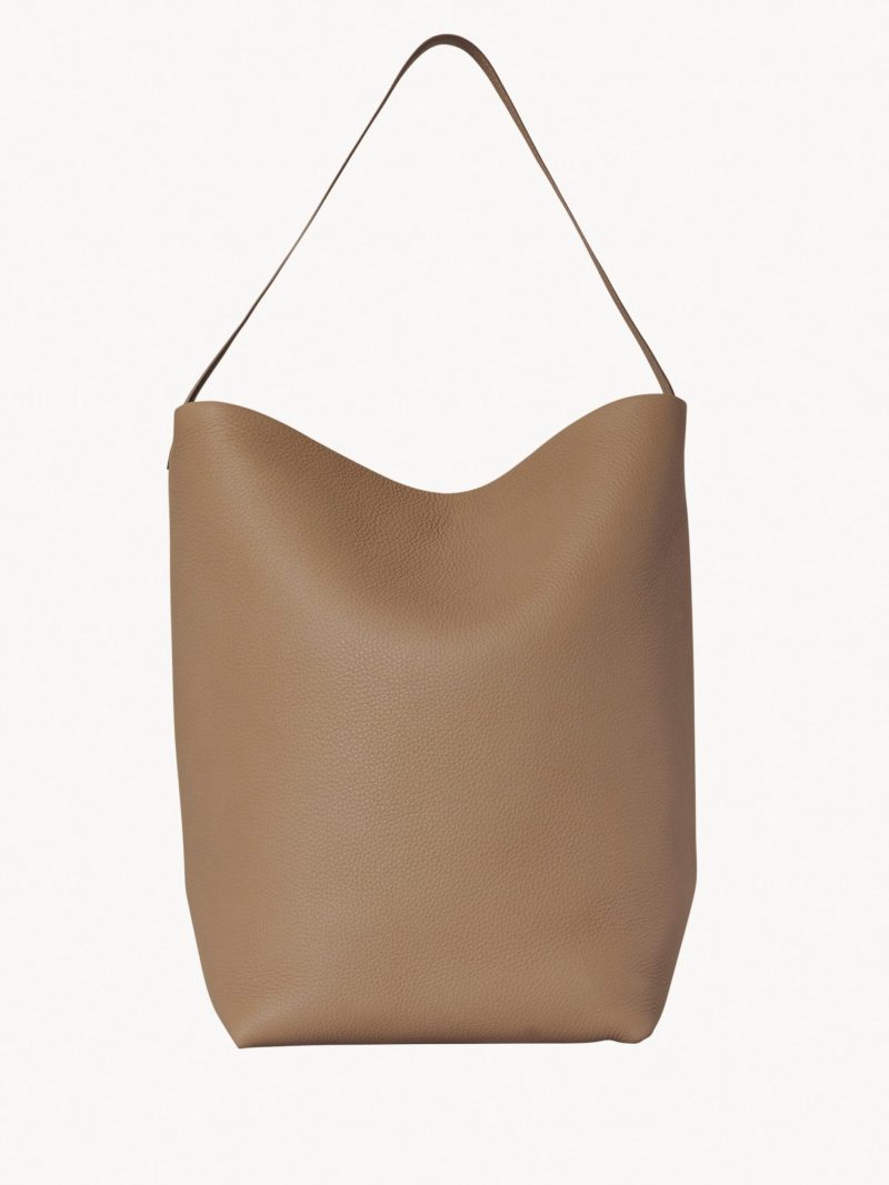 Large N/S Park Tote Bag in Leather