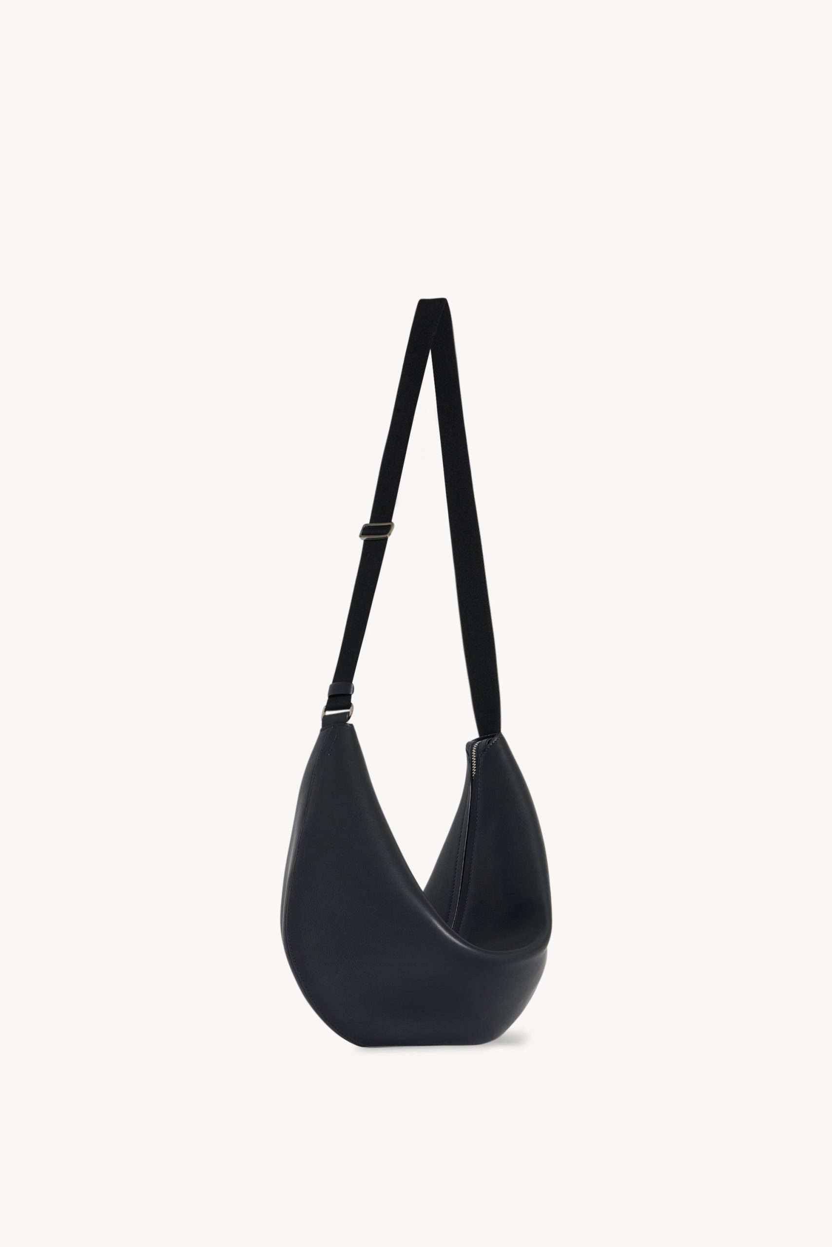 Crossbody Crescent Bag in Leather - Image 2
