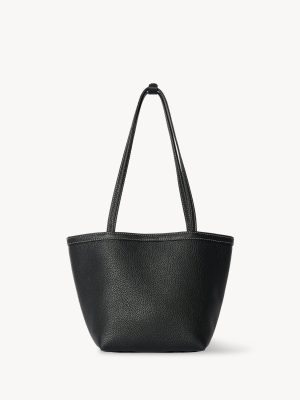 Medium Park Tote Stitch Bag in Leather